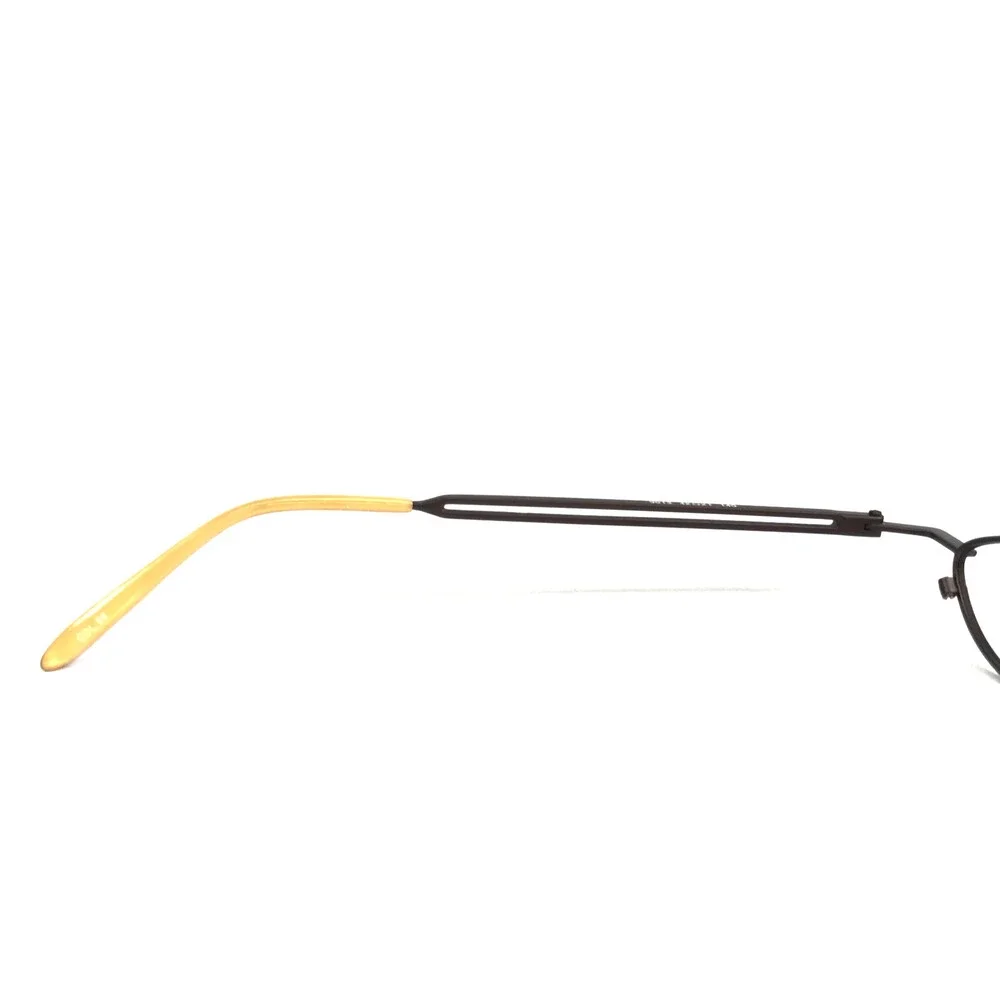 ogi Petite Eyeglasses Frames 9013 COL. 64 Brown Oval Wire Rim 42-21-140